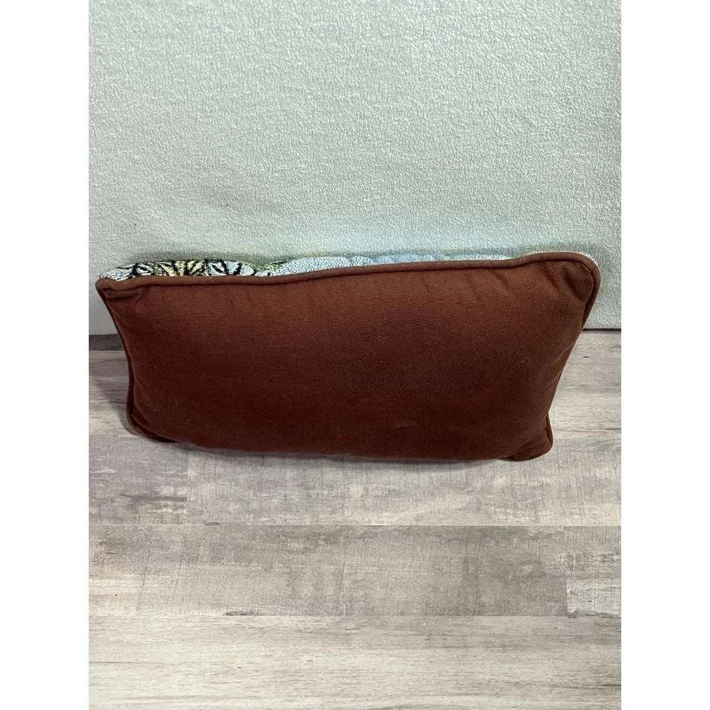Pumpkin Country Pillow Tapestry Fall Pumpkin Patch Wheelbarrow Corn Harvest